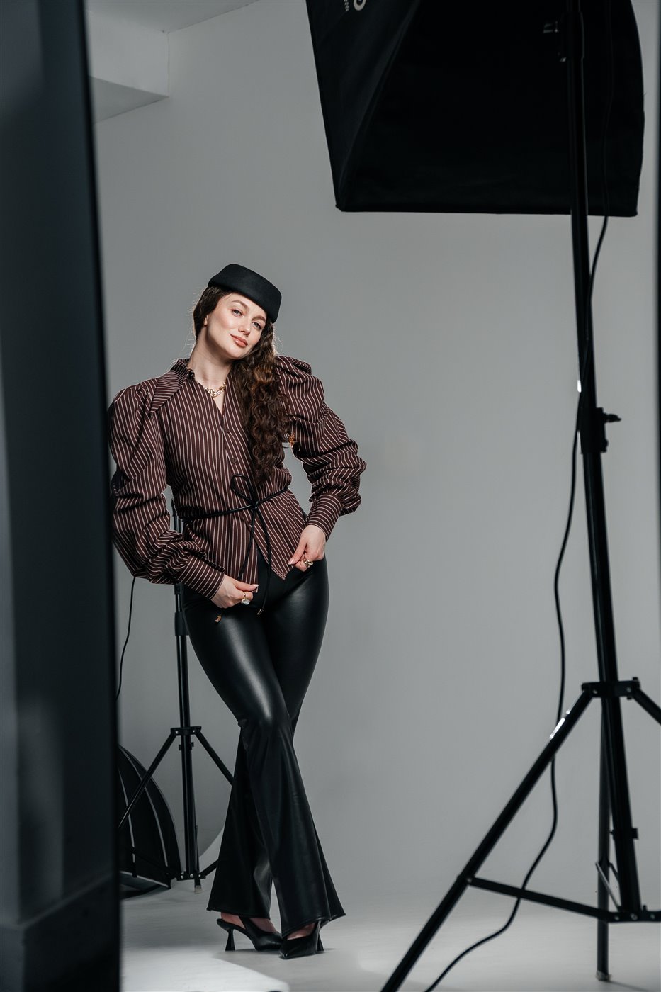 Студийный fashion-портрет — работа фотографа Юлии
